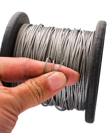 Cable de Acero 1/16 x 450m Galvanizado