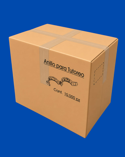 Caja de Anillo Sujetador para Tutoreo 10,000 Pzas
