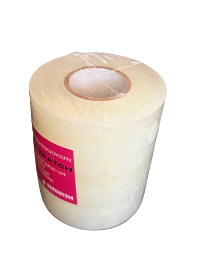 Cinta Polypatch Reparación Plástico Invernadero 4" x 30m