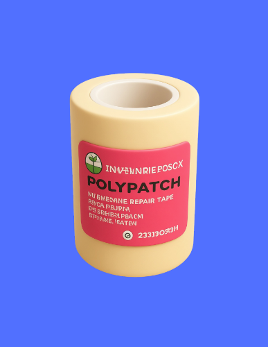Cinta Polypatch Reparación Plástico Invernadero 4" x 10m